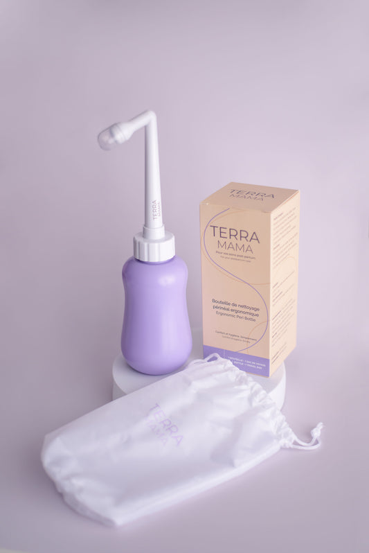 Terra Mama ergonomic postpartum peri bottle