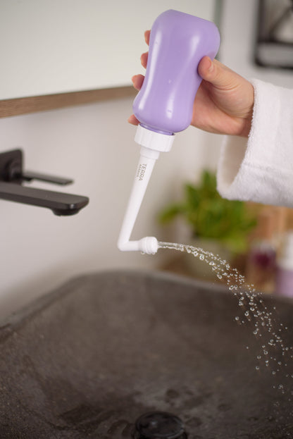 Terra Mama ergonomic postpartum peri bottle